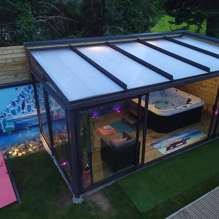 Logement Atypique Bien Etre Au Coeur De La Nature Quimper Esterno foto