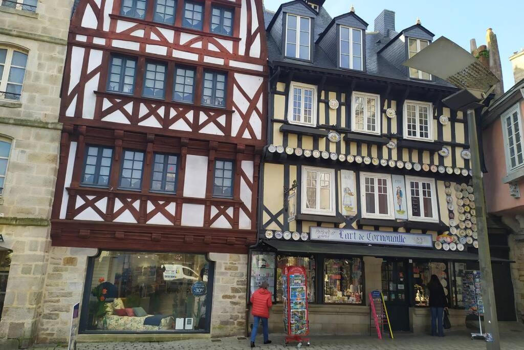 Logement Atypique Bien Etre Au Coeur De La Nature Quimper Esterno foto