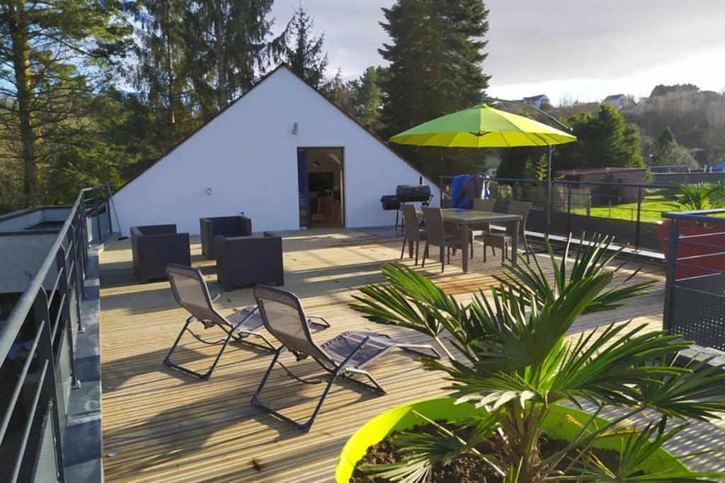 Logement Atypique Bien Etre Au Coeur De La Nature Quimper Esterno foto