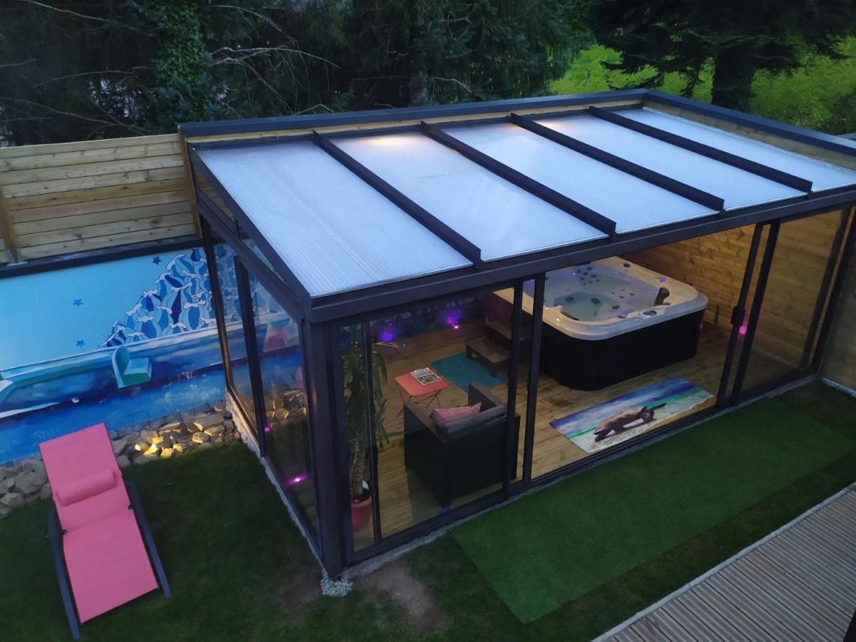 Logement Atypique Bien Etre Au Coeur De La Nature Quimper Esterno foto